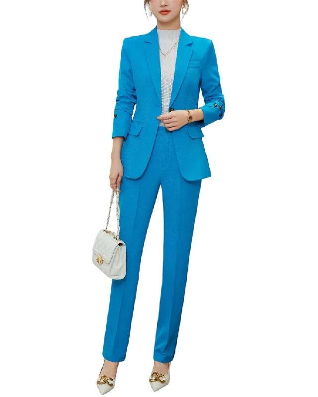 Trendy women’s clothing with a modern twist   Bossy Chic 2pc Blazer & Pant Set