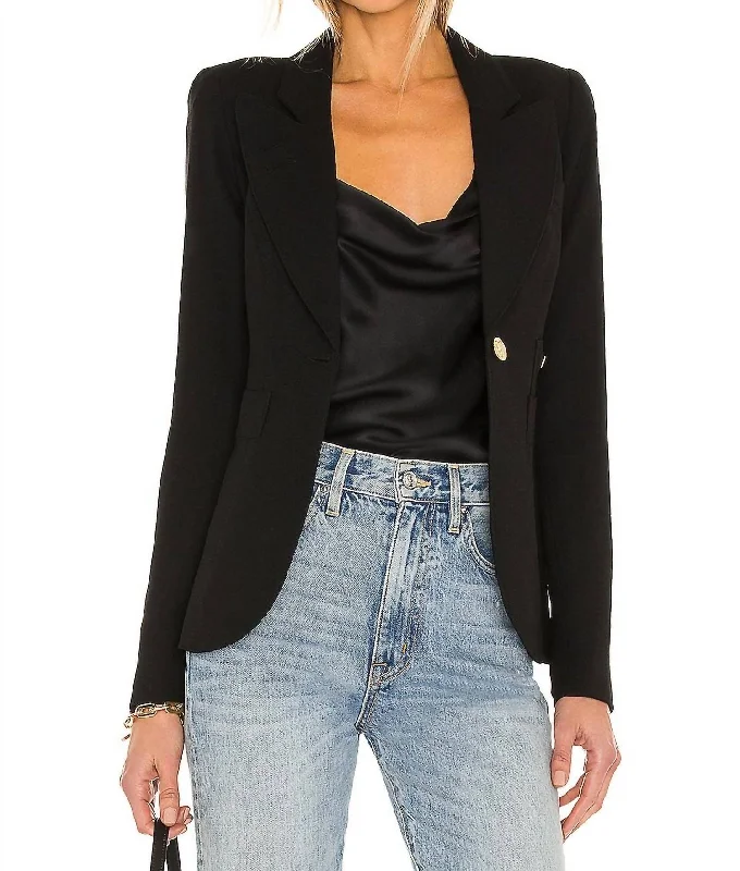 Effortlessly chic fashion for today’s woman   Classic Duchess Blazer In Black