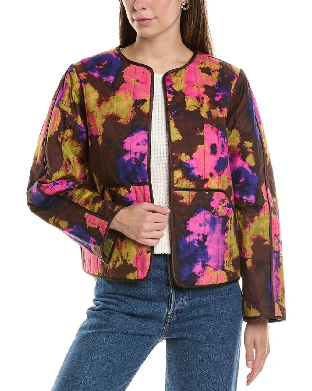 Modern fashion pieces designed for all women CROSBY by Mollie Burch Sadler Quilted Jacket Modern fashion pieces designed for all women CROSBY by Mollie Burch Sadler Quilted Jacket