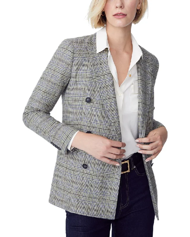 Statement pieces for the confident woman   J.McLaughlin Foxley Wool-Blend Jacket