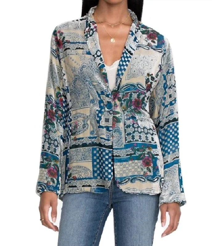 Classic pieces for a timeless wardrobe   Macy Blazer In Multi