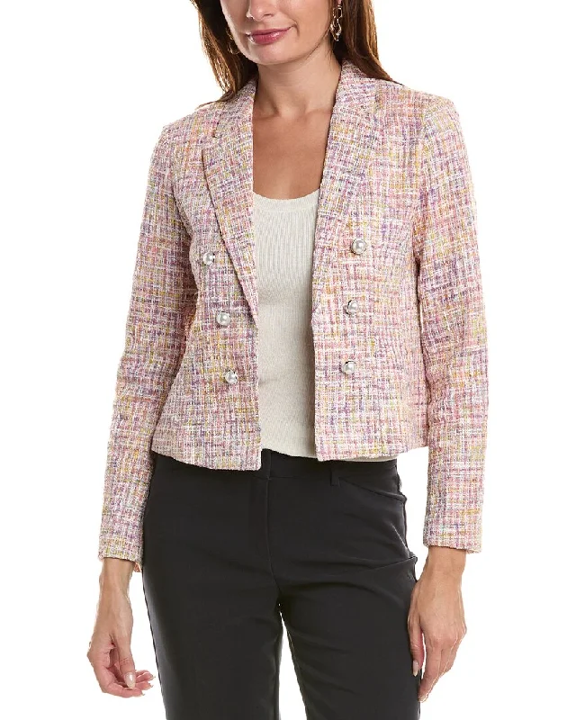 Sleek and sophisticated fashion for modern women   Nanette Nanette Lepore Tweed Jacket