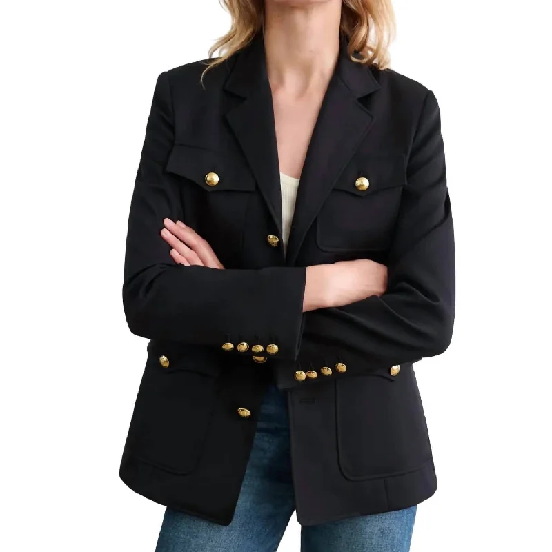Comfortable yet fashionable women’s wear   Nelson Jacket In Black