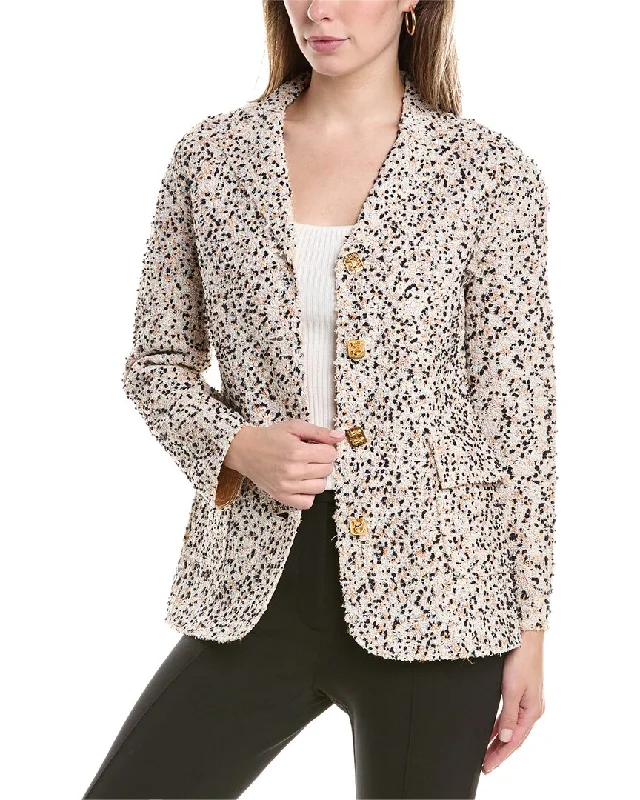 Comfortable yet fashionable women’s wear   St. John Tweed Jacket