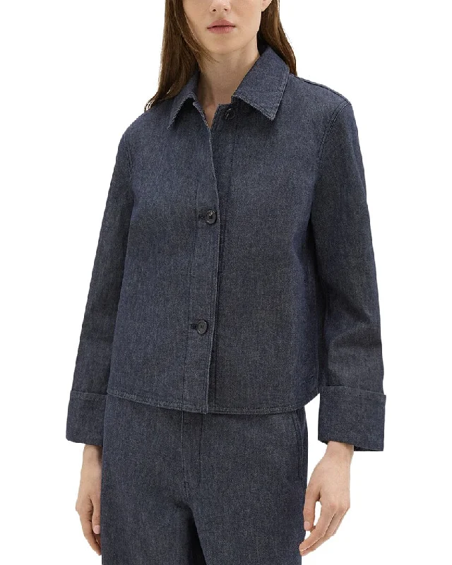 Step into style with our women’s clothing collection   Theory Boxy Cuff Jacket