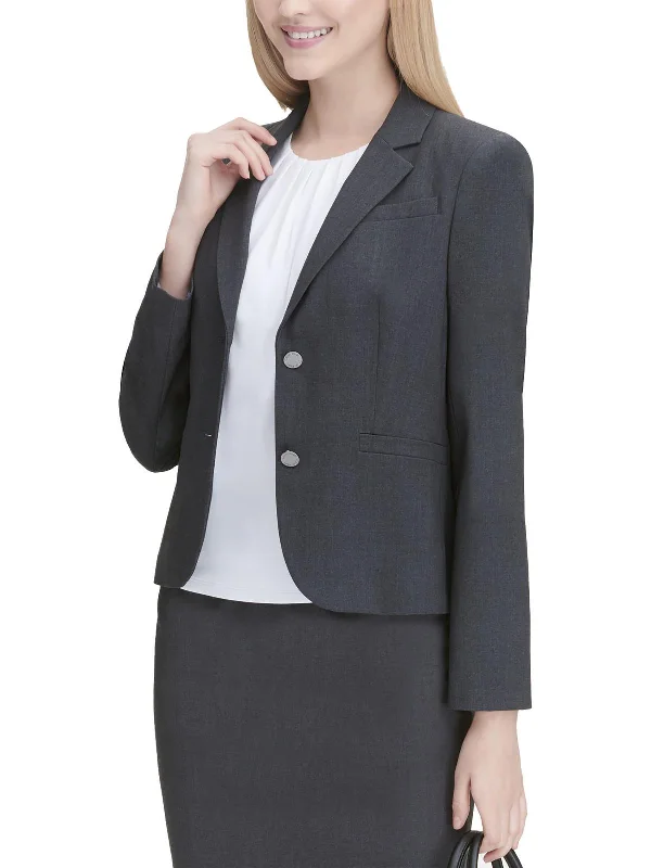 Versatile fashion options for every occasion   Womens Heathered Lined Blazer
