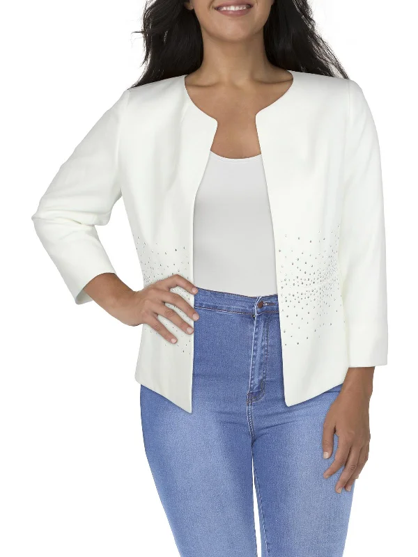 Curated collections for modern, fashionable women Womens Suit Separate Office Wear Open-Front Blazer Curated collections for modern, fashionable women Womens Suit Separate Office Wear Open-Front Blazer