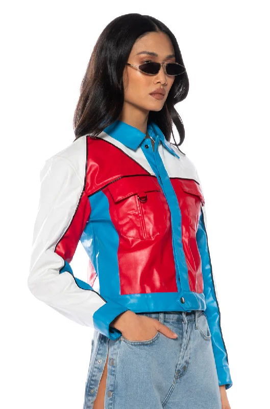 Perfect fashion pieces for the busy woman   AMERICANA MOTO JACKET