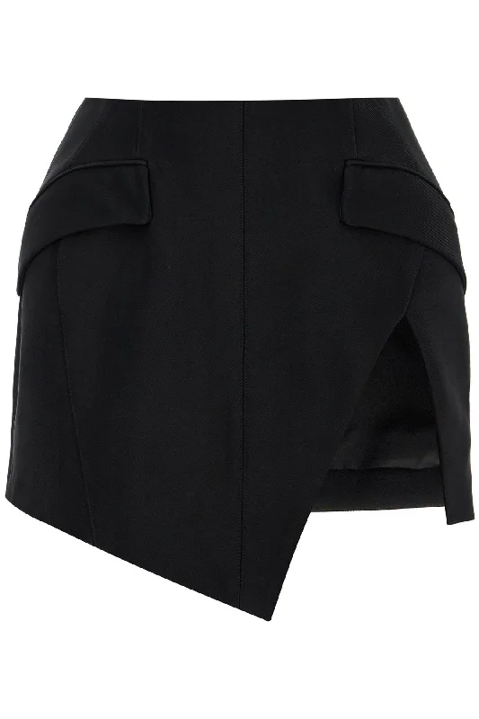 Iconic women’s outfits that never go out of style asymmetric mini skirt with slit 24F1JU0545182 BLACK Iconic women’s outfits that never go out of style asymmetric mini skirt with slit 24F1JU0545182 BLACK