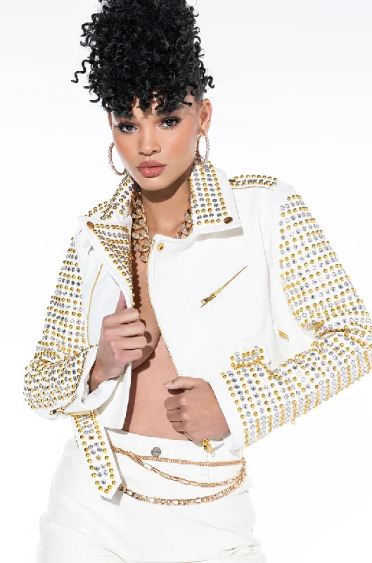 The ultimate destination for women’s clothing AZALEA WANG GOLDIE MIX METAL MOTO JACKET The ultimate destination for women’s clothing AZALEA WANG GOLDIE MIX METAL MOTO JACKET
