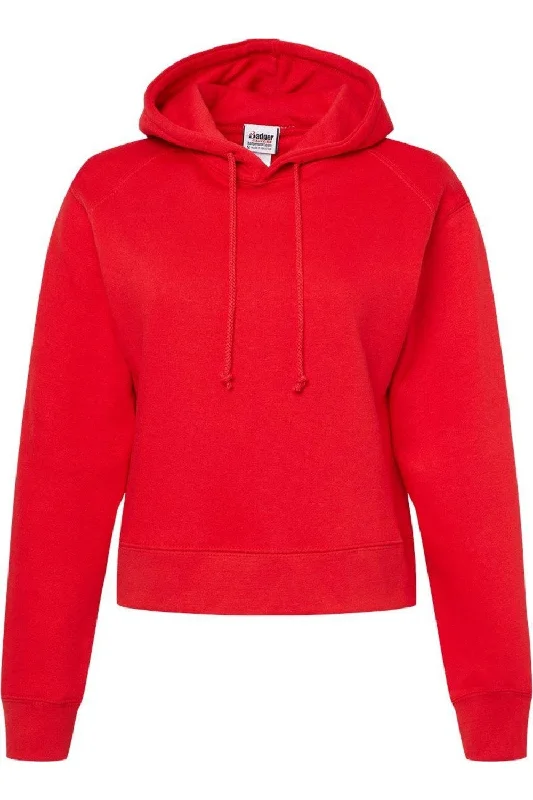 Sleek and sophisticated fashion for modern women Badger Women´s Crop Hooded Sweatshirt Sleek and sophisticated fashion for modern women Badger Women´s Crop Hooded Sweatshirt