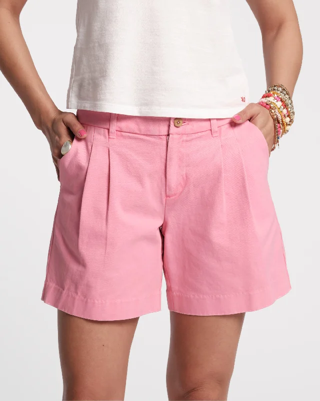 Effortlessly stylish outfits for the modern woman   Benny Short Cotton Twill Pink
