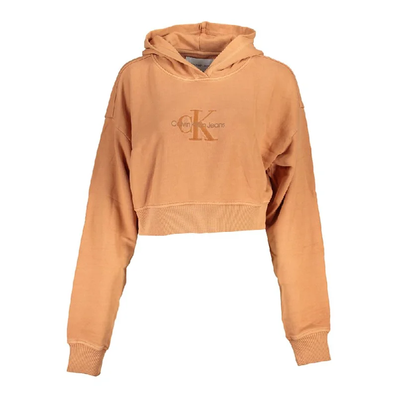 Latest fashion trends for modern women Calvin Klein Chic Hooded Sweatshirt with Women's Embroidery Latest fashion trends for modern women Calvin Klein Chic Hooded Sweatshirt with Women's Embroidery