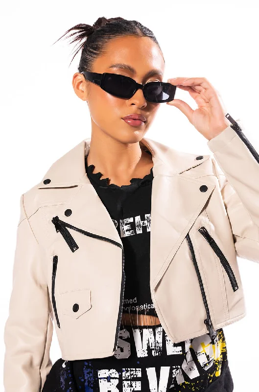Women’s clothing that combines comfort and style   COUNT THE STARS BASIC MOTO JACKET