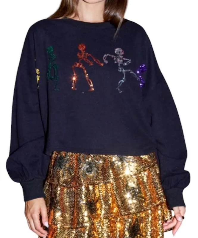 Chic, modern fashion for empowered women   Dancing Skeletons In Multicolor