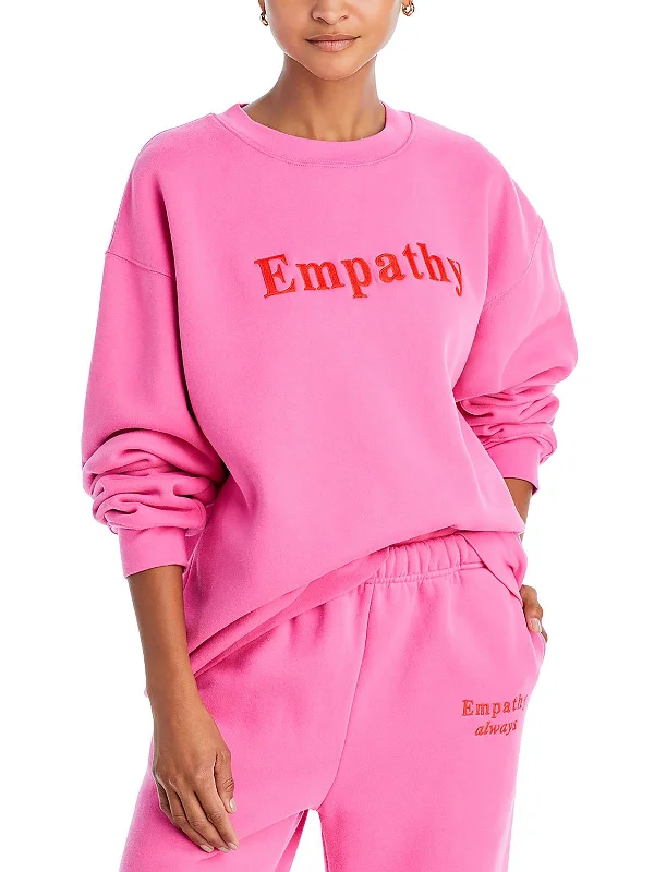 Comfortable yet stylish outfits for women on the go Empathy Womens Fleece Graphic Sweatshirt Comfortable yet stylish outfits for women on the go Empathy Womens Fleece Graphic Sweatshirt