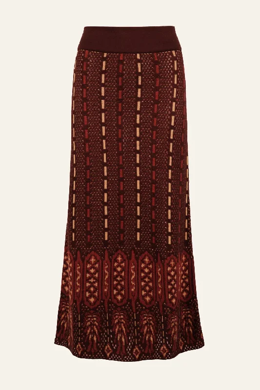 Elegant evening wear for special events   Geometric Preponderance Skirt