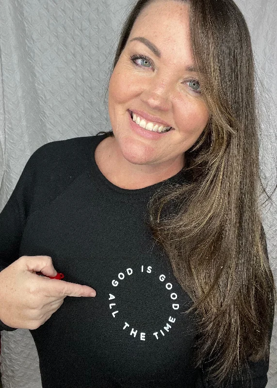 Step into style with our women’s clothing collection   God is Good Sweatshirt