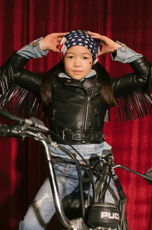 Clothing that’s as bold as you are   GOT IT FROM MY MAMA FRINGE MOTO JACKET