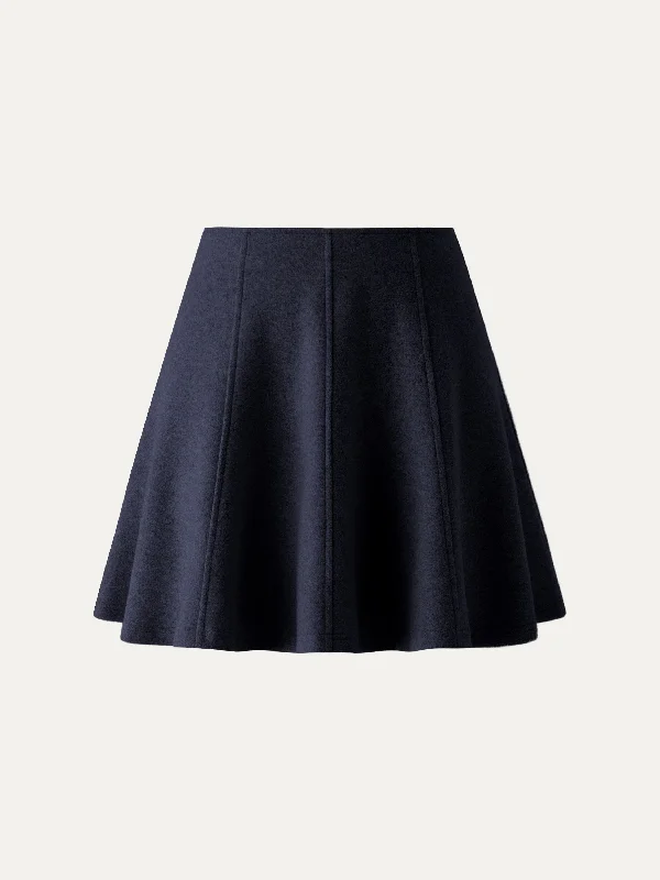Bold and sophisticated looks for every woman   High Waisted Flare Hem Mini Skirt