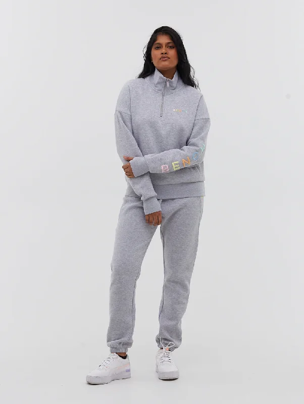 Feminine silhouettes for the modern woman   Jobelle Funnel Neck Sweatshirt