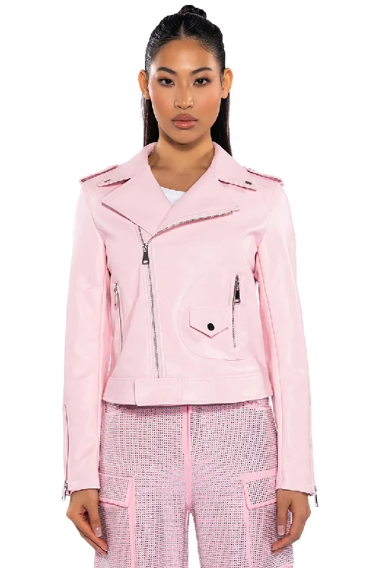 Premium quality women’s clothing at affordable prices   LEAVE ME ALONE MOTO JACKET