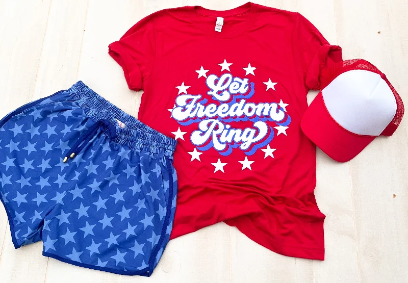 Chic and comfortable clothing for busy women   Let Freedom Ring Adult Tee