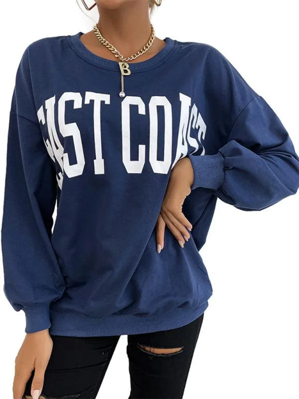 Versatile fashion options for every occasion   Letter Print Women Sweatshirt