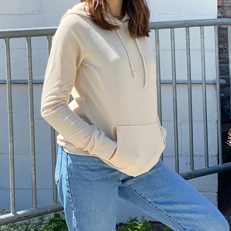 Women’s clothing that fits your personality and style Lightweight Hoodie With Pocket Cream Women’s clothing that fits your personality and style Lightweight Hoodie With Pocket Cream