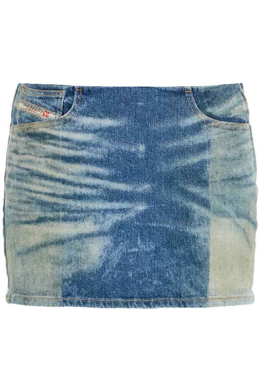 Affordable fashion that looks high-end   mini skirt by de-p A16920 007W8 DENIM