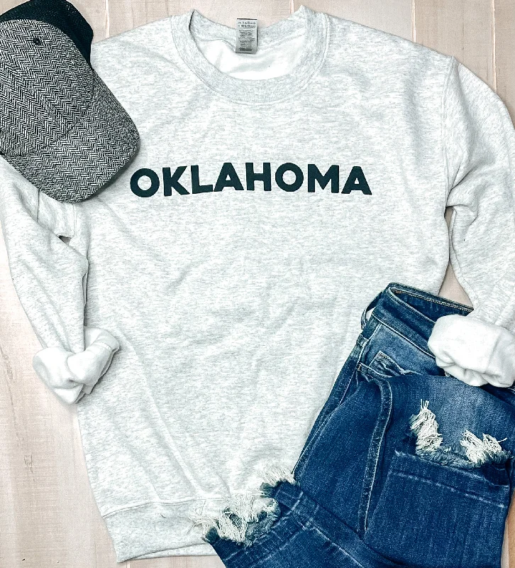Soft, breathable fabrics for fashionable women   Oklahoma Ash Sweatshirt