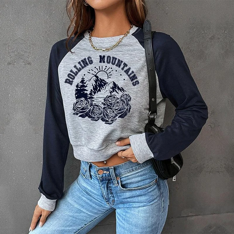 Get noticed with eye-catching women’s fashion   Rolling Montain Women Sweatshirt