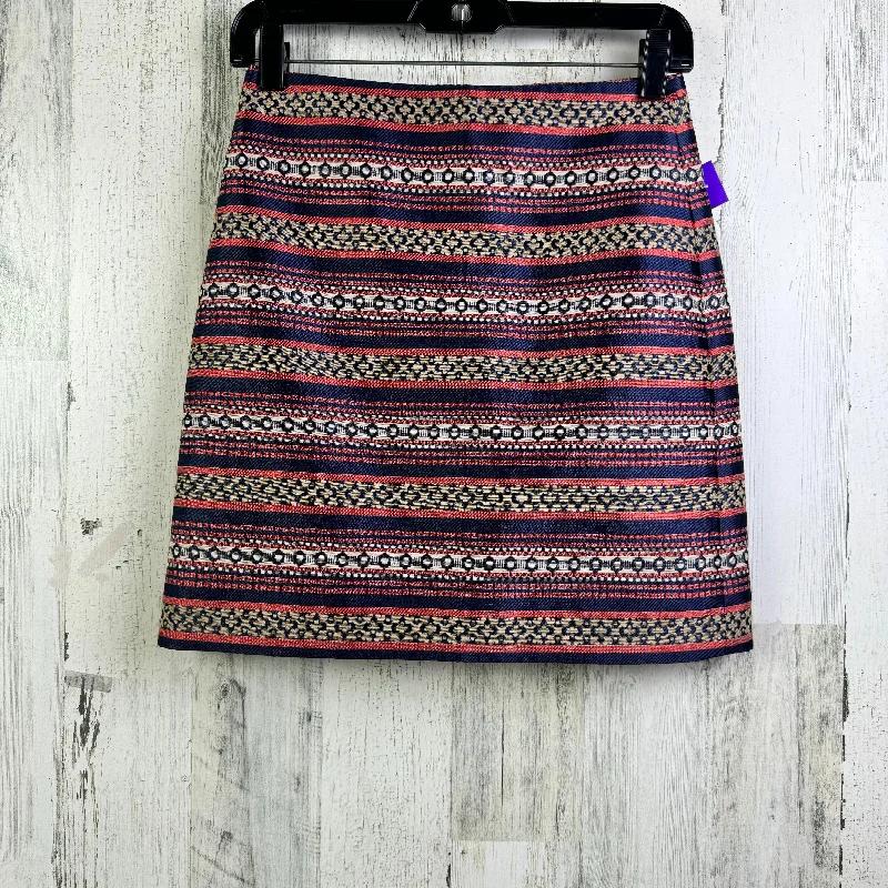 Versatile fashion for every type of woman Skirt Mini & Short By Loft In Multi-colored, Size: 0petite Versatile fashion for every type of woman Skirt Mini & Short By Loft In Multi-colored, Size: 0petite