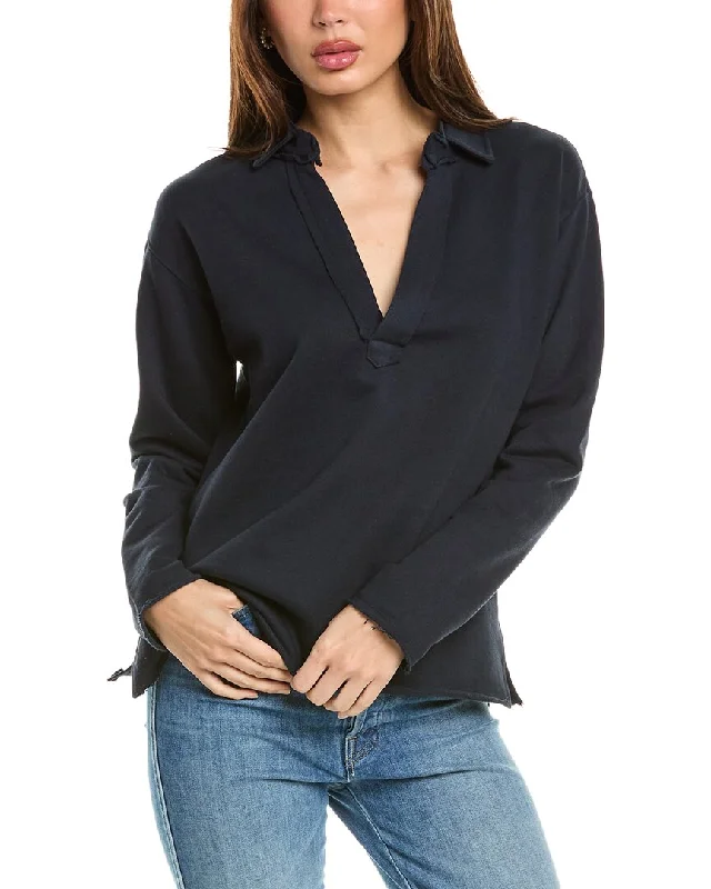 Versatile outfits to transition from day to night   Splendid Polo Sweatshirt