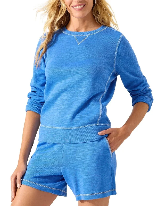 Casual yet chic women’s outfits for work or play   Tommy Bahama Tobago Bay Sweatshirt