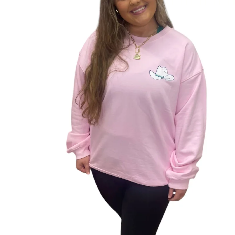 Chic, modern looks for the stylish woman   Vickie Sweatshirt In All Hat No Cattle