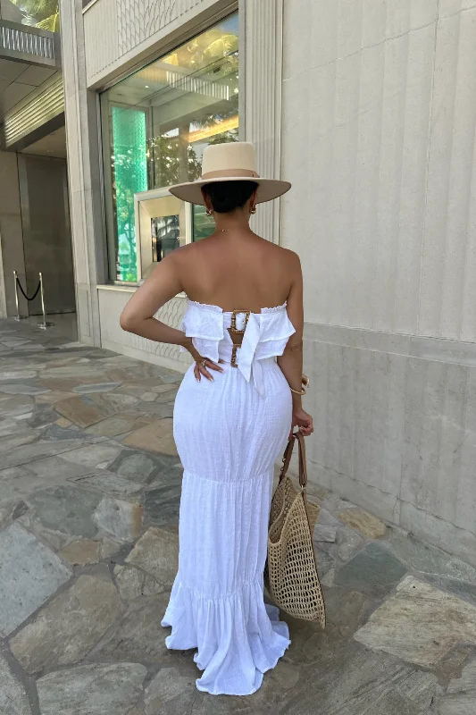 Trendy women’s clothing with a modern twist   White By The Sea Skirt Set