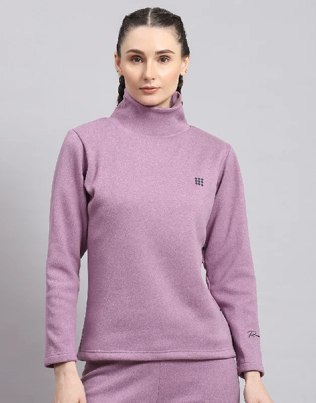 Curated collections of sophisticated women’s wear Women Purple Solid T Neck Full Sleeve Sweatshirt Curated collections of sophisticated women’s wear Women Purple Solid T Neck Full Sleeve Sweatshirt