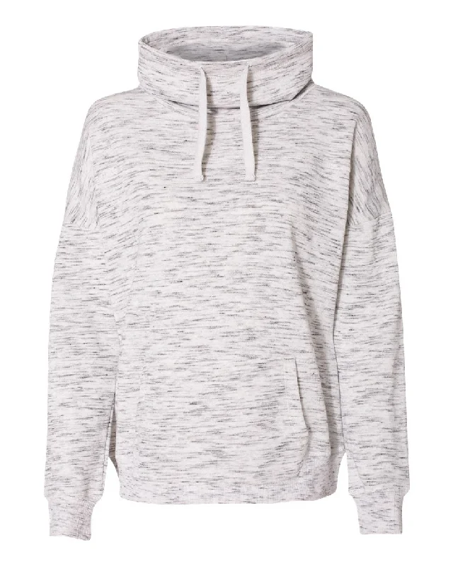 Bold, confident, and stylish women’s clothing Women’s Mélange Fleece Cowl Neck Sweatshirt Bold, confident, and stylish women’s clothing Women’s Mélange Fleece Cowl Neck Sweatshirt