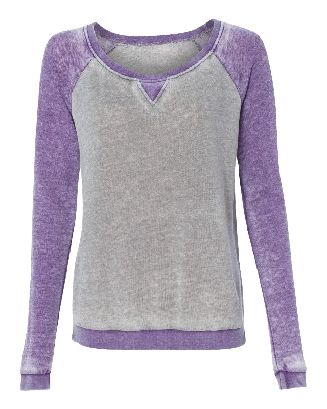 Elevate your look with premium women’s wear   Women’s Zen Fleece Raglan Sweatshirt