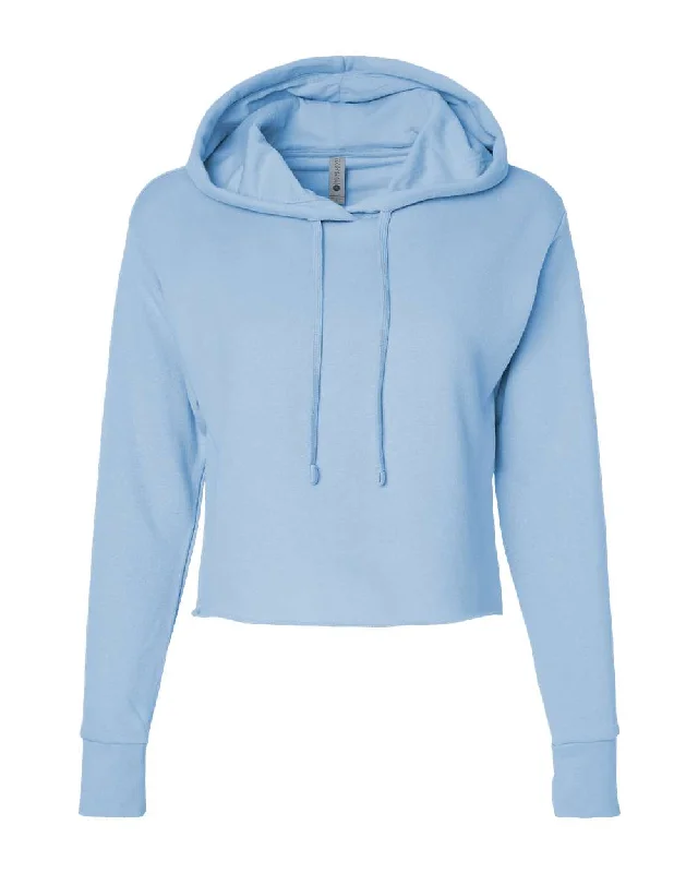 Fashion-forward styles that make a statement Women's Laguna Sueded Raw Edge Crop Hoodie Fashion-forward styles that make a statement Women's Laguna Sueded Raw Edge Crop Hoodie