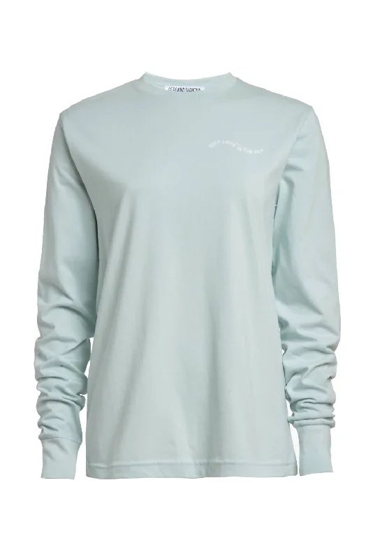 Designer-inspired women’s fashion at affordable prices Women's Organic Cotton Shirt In Sky Blue Designer-inspired women’s fashion at affordable prices Women's Organic Cotton Shirt In Sky Blue