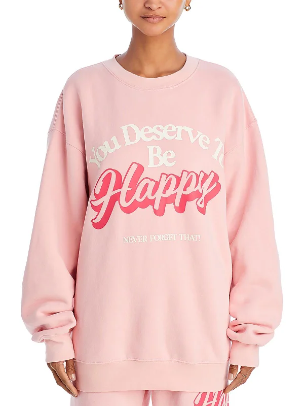 Sporty-chic women’s apparel for active lifestyles You Deserve Womens Fleece Graphic Sweatshirt Sporty-chic women’s apparel for active lifestyles You Deserve Womens Fleece Graphic Sweatshirt