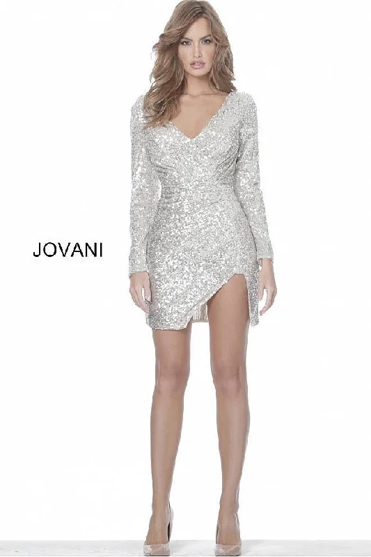 Curated collections for modern, fashionable women Jovani Beaded Long Sleeve Short Cocktail Dress Sale Curated collections for modern, fashionable women Jovani Beaded Long Sleeve Short Cocktail Dress Sale