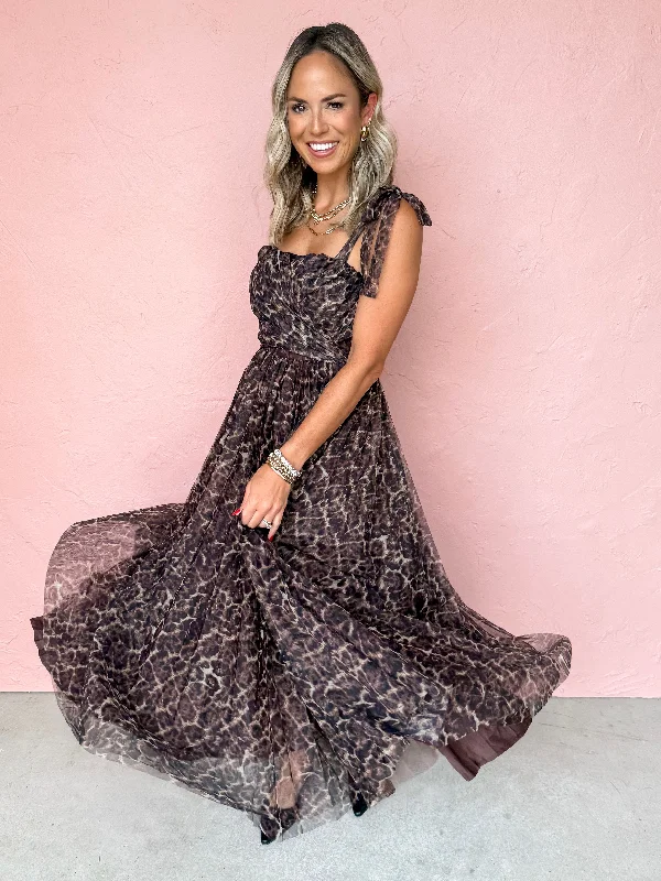 Chic and comfortable clothing for busy women Captured By The Night Shoulder Tie Maxi Dress Chic and comfortable clothing for busy women Captured By The Night Shoulder Tie Maxi Dress