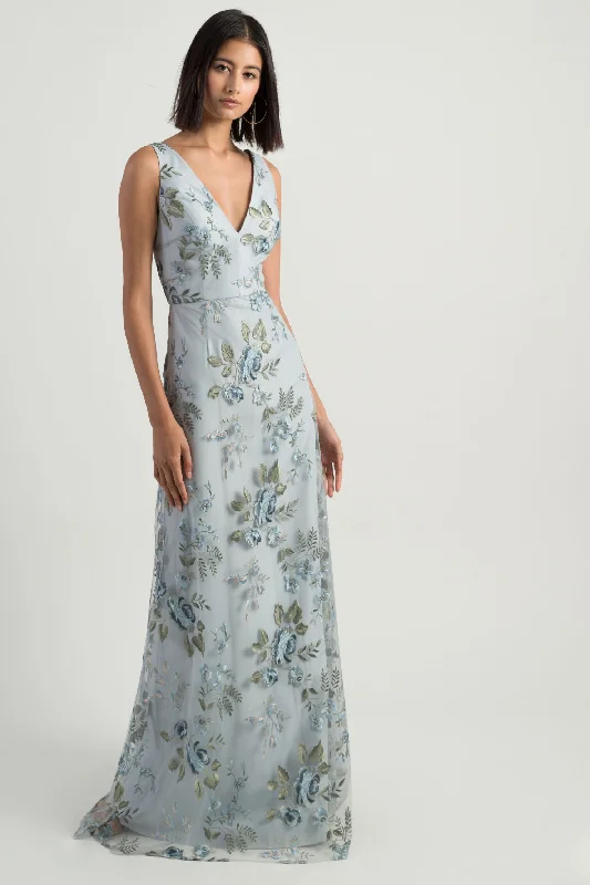 Soft, breathable fabrics for fashionable women   Jenny Yoo Bridesmaid Dress Tatum