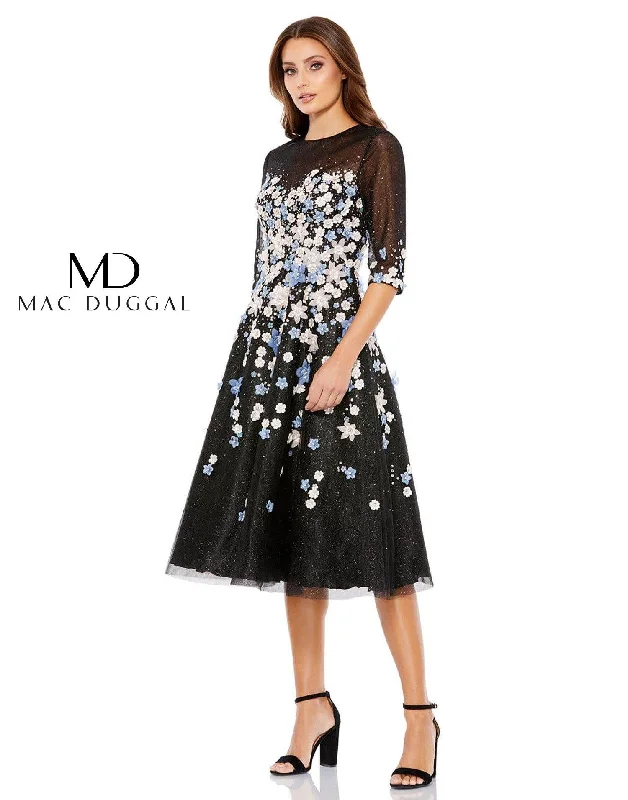 Express your style with fashionable women’s clothing Mac Duggal 11161 Short Long Sleeve Floral Dress Express your style with fashionable women’s clothing Mac Duggal 11161 Short Long Sleeve Floral Dress