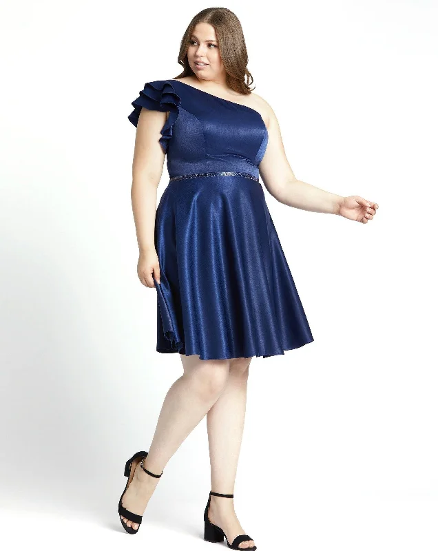 Refresh your wardrobe with high-quality women’s fashion Mac Duggal 49229 Short Plus Size One Shoulder Dress Refresh your wardrobe with high-quality women’s fashion Mac Duggal 49229 Short Plus Size One Shoulder Dress