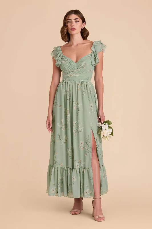 Get noticed with eye-catching women’s fashion Michelle Chiffon Dress - Sage Le Fleur Get noticed with eye-catching women’s fashion Michelle Chiffon Dress - Sage Le Fleur