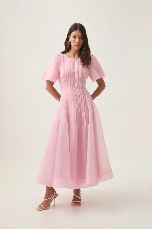 Bold, confident, and stylish women’s clothing   Nova Pleated Midi Dress